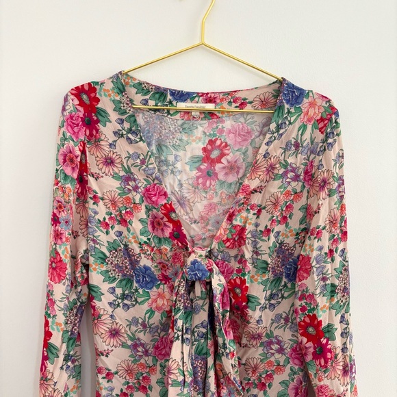 NEW Favorite Daughter The Barely Holding it Together Dress Size 14 - Picture 3 of 10